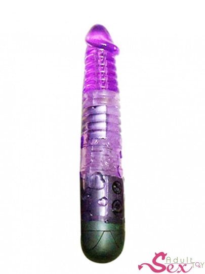 Curved Jelly Vibrator-adultsextoy.in