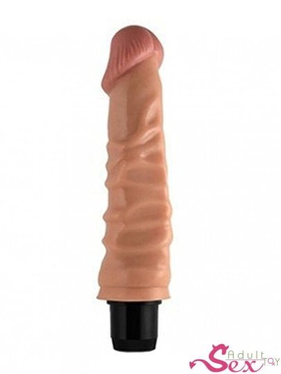 Real Feel Veined Dildo Vibrator-adultsextoy.in
