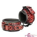 Luxury Bondage SM Fetish Wrist Cuffs Handcuffs-adultsextoy.in