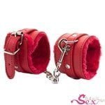 Flirt Toy Handcuffs For Bondage Sex Leather-adultsextoy.in