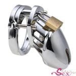 3 Size Metal Male Chastity Device Belt Cock Cages-adultsextoy.in