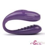 USB Rechargeable Silicone Vibrator for Couples - adultsextoy.in