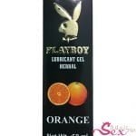 Playboy Lubricant Water Based Gel – Orange Flavoured - adultsextoy.in