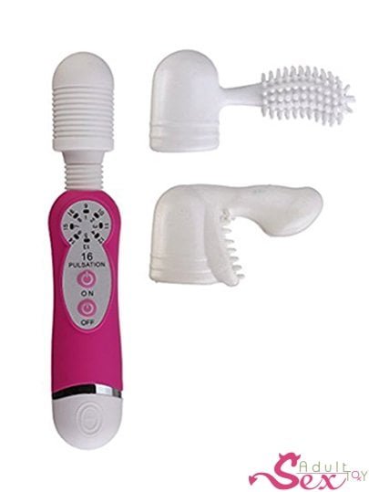 16 Speed Cordlless Magic Wand Massager - adultsextoy.in