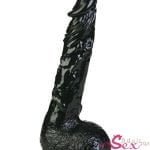 8 inch Black Dildo With Suction Cup-adultsextoy.in