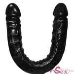 Double Dong Ultra Black-adultsextoy.in