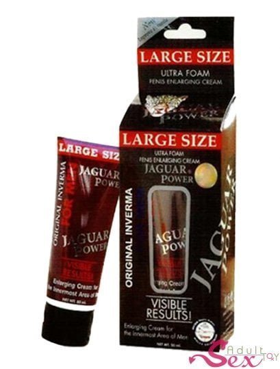 Jaguar Power Ultra Foam Penis Enlargement Cream - adultsextoy.in- adultsextoy.in