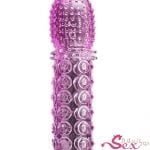 Clear Crystal Penis Sleeve II - adultsextoy.in