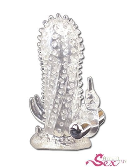 Brave Man Rabbit Extender Penis With Dots - adultsextoy.in