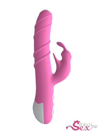 Khalifa Silicone Rabbit Vibrator – USB Rechargeable - adultsextoy.in