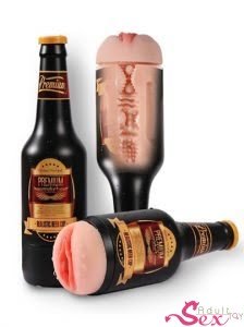 Beer Bottle Fleshlight with Realistic Pussy ASTFM-026