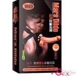 Super Realistic Hollow Strap On Mars Dildo For Men-adultsextoy.in