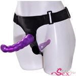 Strap-On For Lesbian with double dildos and adjustable harness.