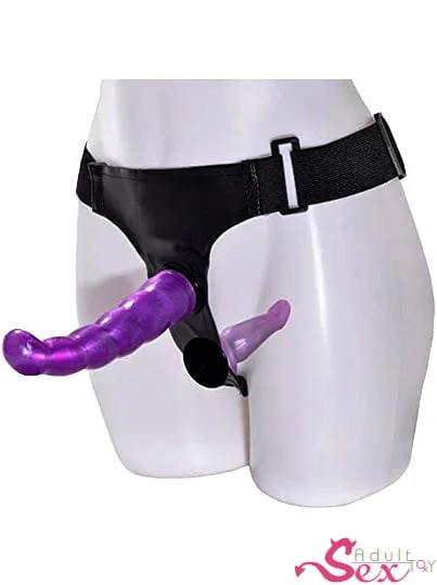 Strap-On For Lesbian with double dildos and adjustable harness.