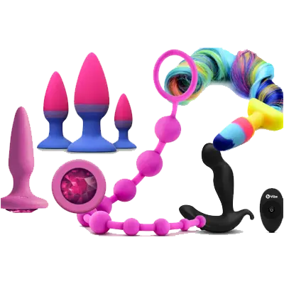 Wide range of anal toys designed for comfort, pleasure, and exploration.