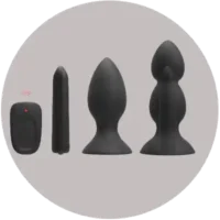 Anal toys including plugs and beads for beginners and advanced users