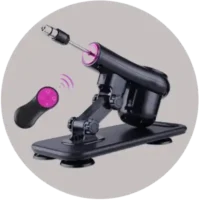 Automatic sex machine with adjustable speed and hands-free design