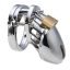 3 Size Metal Male Chastity Device Belt Cock Cages-adultsextoy.in