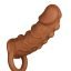 Reusable Silicone Male Chastity Penis Sleeve-adultsextoy.in
