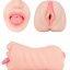Realistic Silicone Vagina and Oral Mouth Masturbator Adult Sextoy
