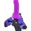 10 Vibrating Modes Strap on Harness Silicone Dildo-adultsextoy.in